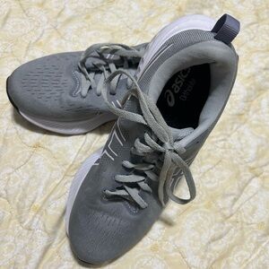 Asics Gray Athletic Shoes